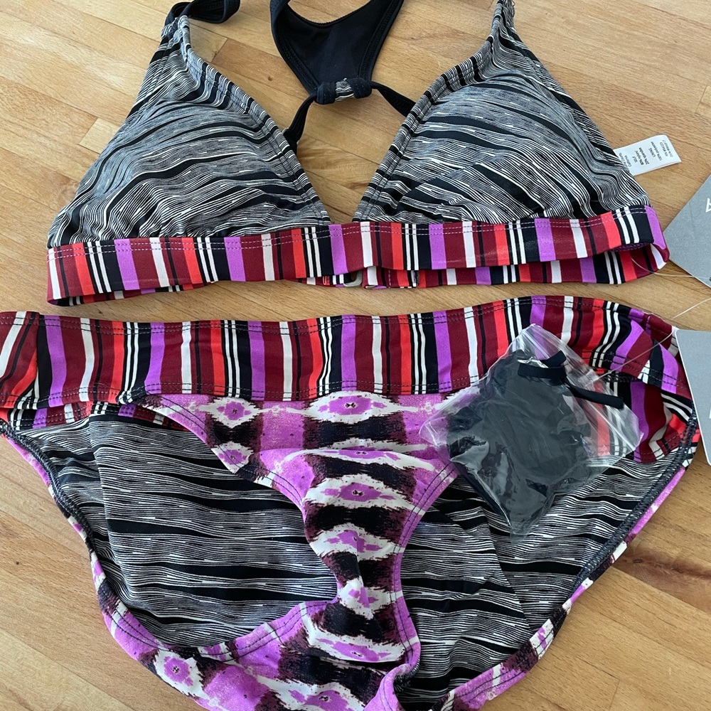 NWT Athleta Ariel Tiki 2 piece bikini